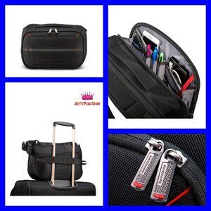 Men Samsonite Xenon Commuter Sling Bag Black Crossbody Business Travel Carryon